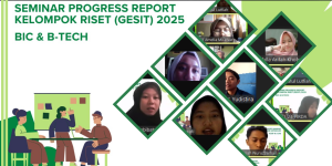 Seminar Progress Report Kelompok Riset (Gesit) 2025: Evaluasi dan Penguatan Riset Mahasiswa